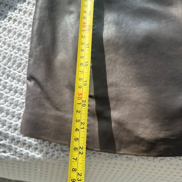 Vince 100% Leather Jacket (Size L Shows Wear) - Picture 14 of 15